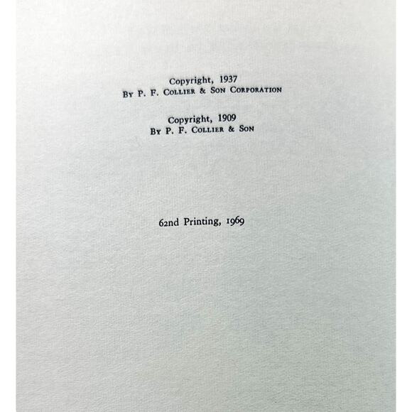 The Harvard Classics Bacon Milton Browne Deluxe Edition 1969 Collier - Picture 7 of 7